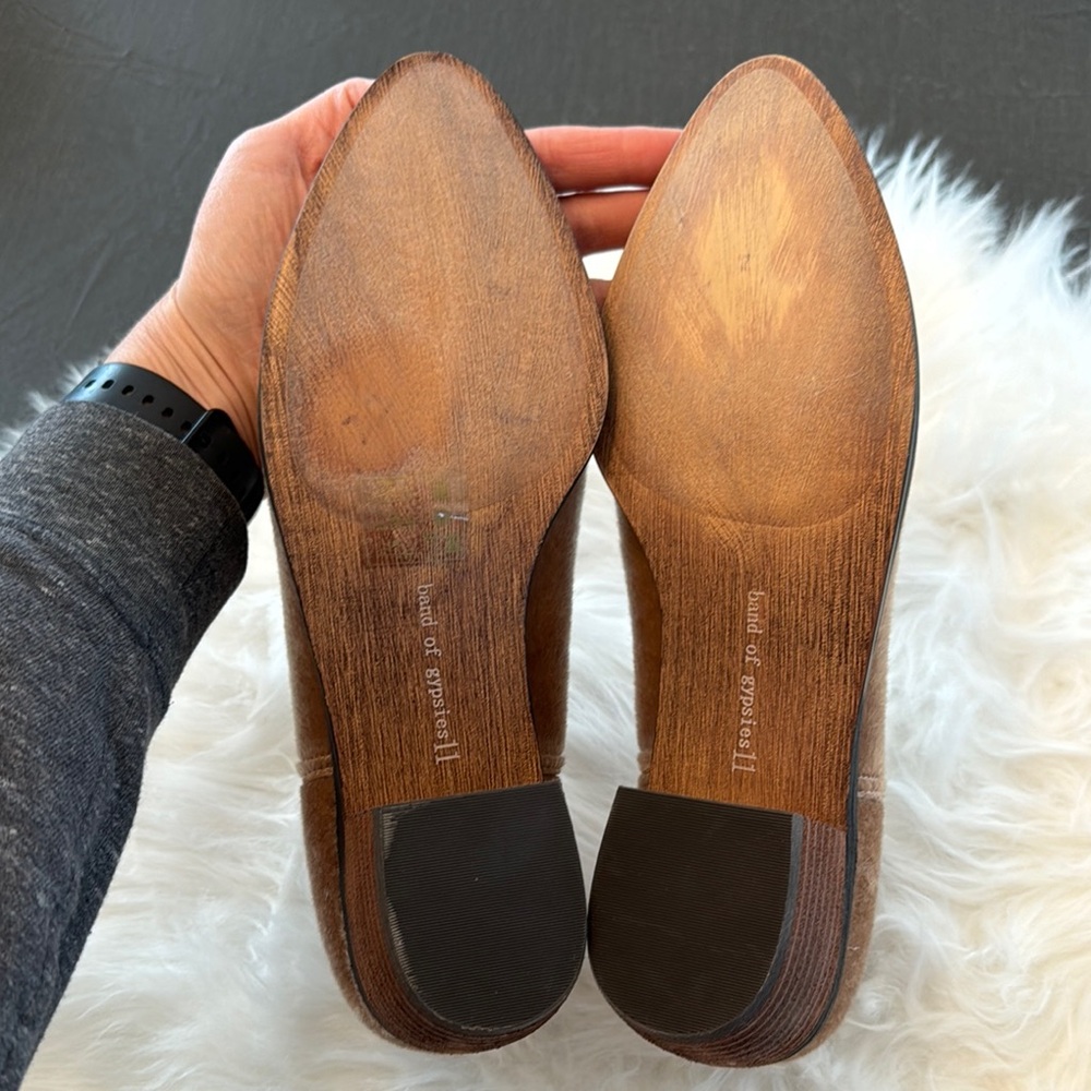 Band of Gypsies Tan Ankle Boots - Picture 6 of 10